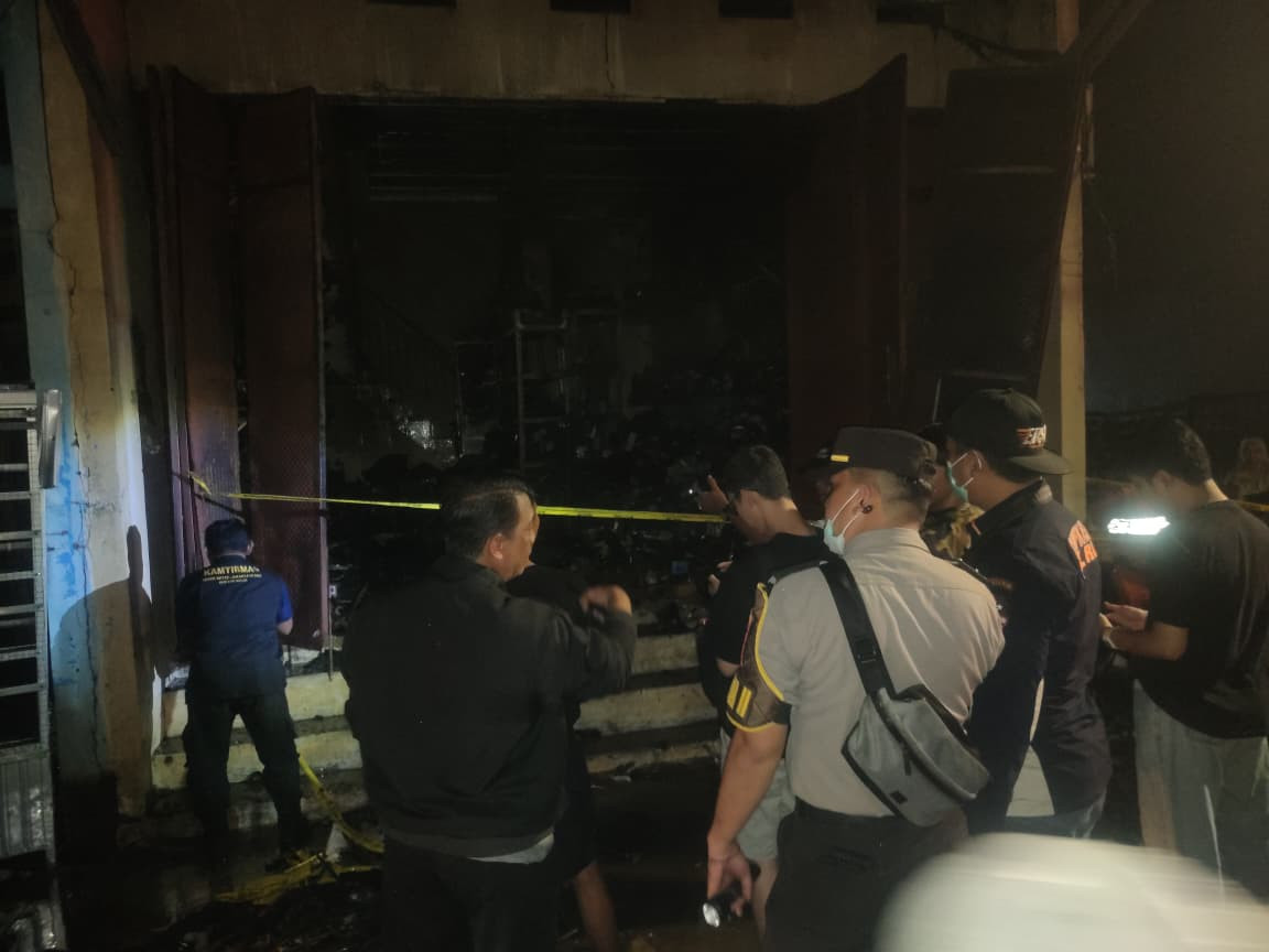 Gudang Material di Koja Terbakar, Polisi Pastikan Tidak Ada Korban Jiwa