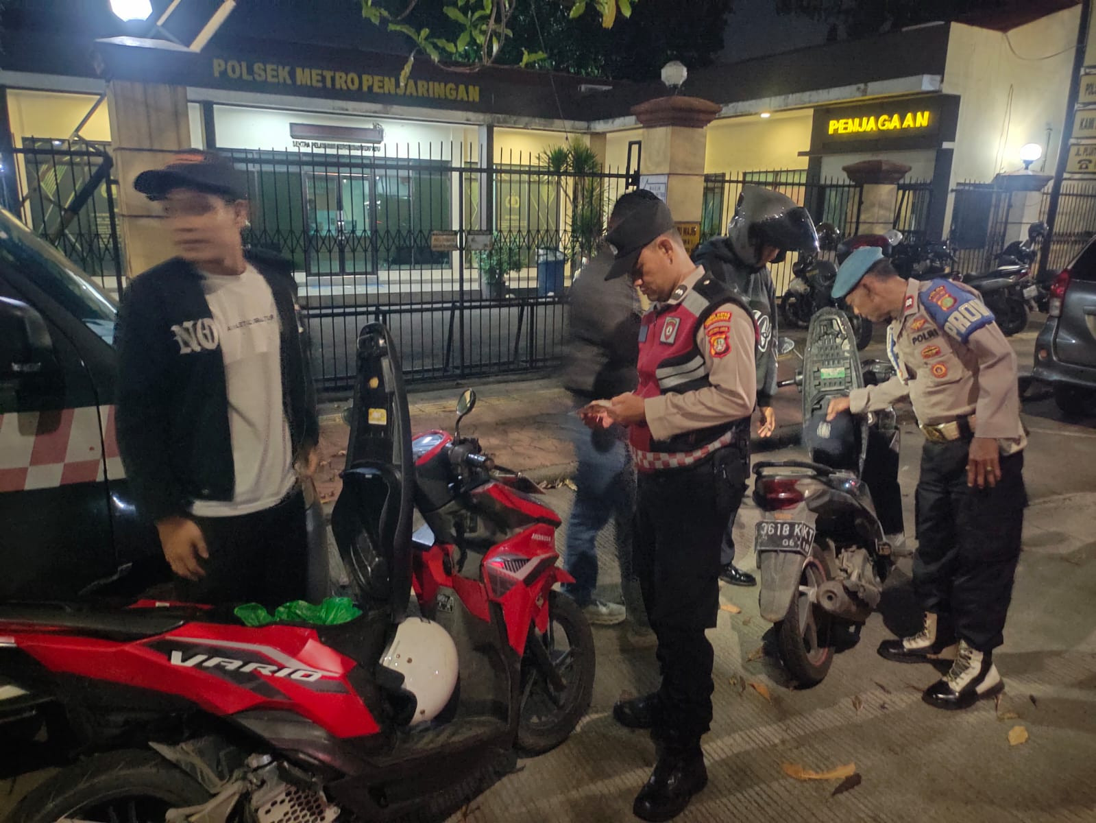 Jaga Jakarta, Polsek Metro Penjaringan Intensifkan KRYD Antisipasi Tawuran dan Kejahatan Jalanan