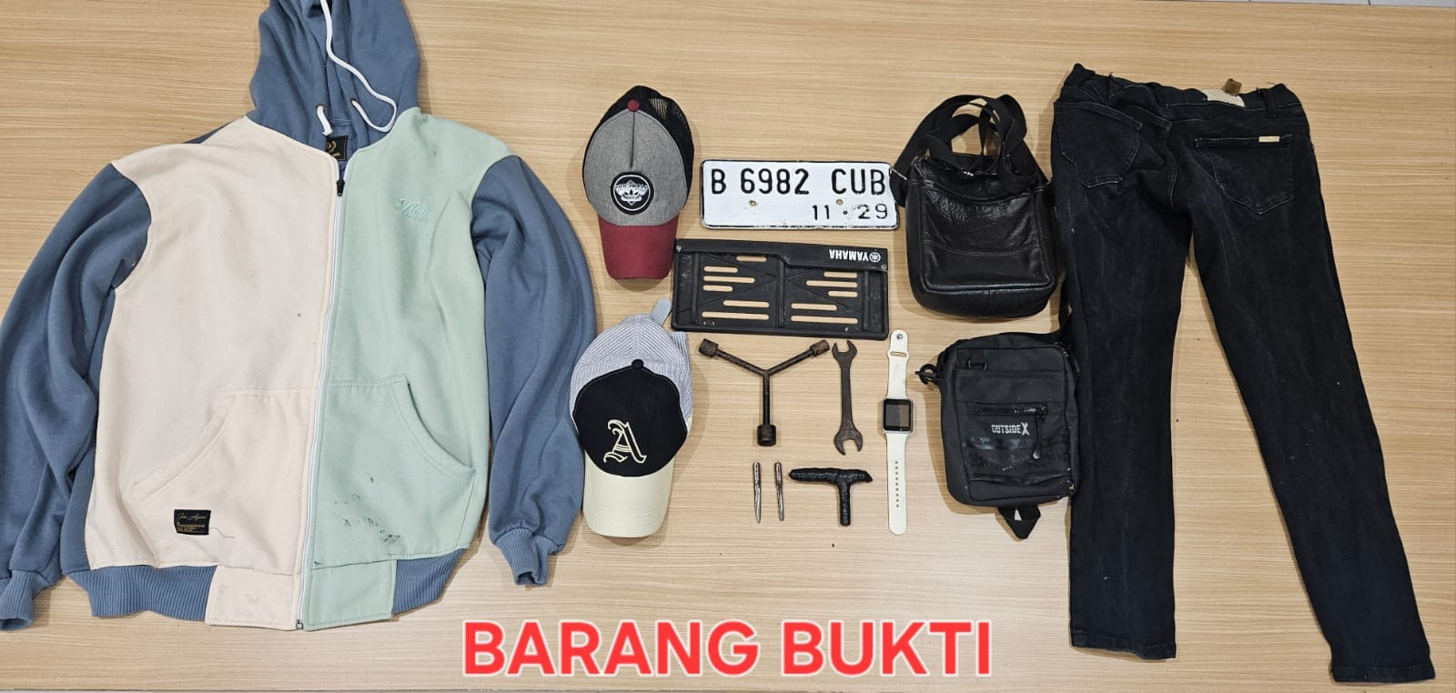 Residivis Curanmor Ditangkap di Benda, Ngaku Sudah 10 Kali Beraksi