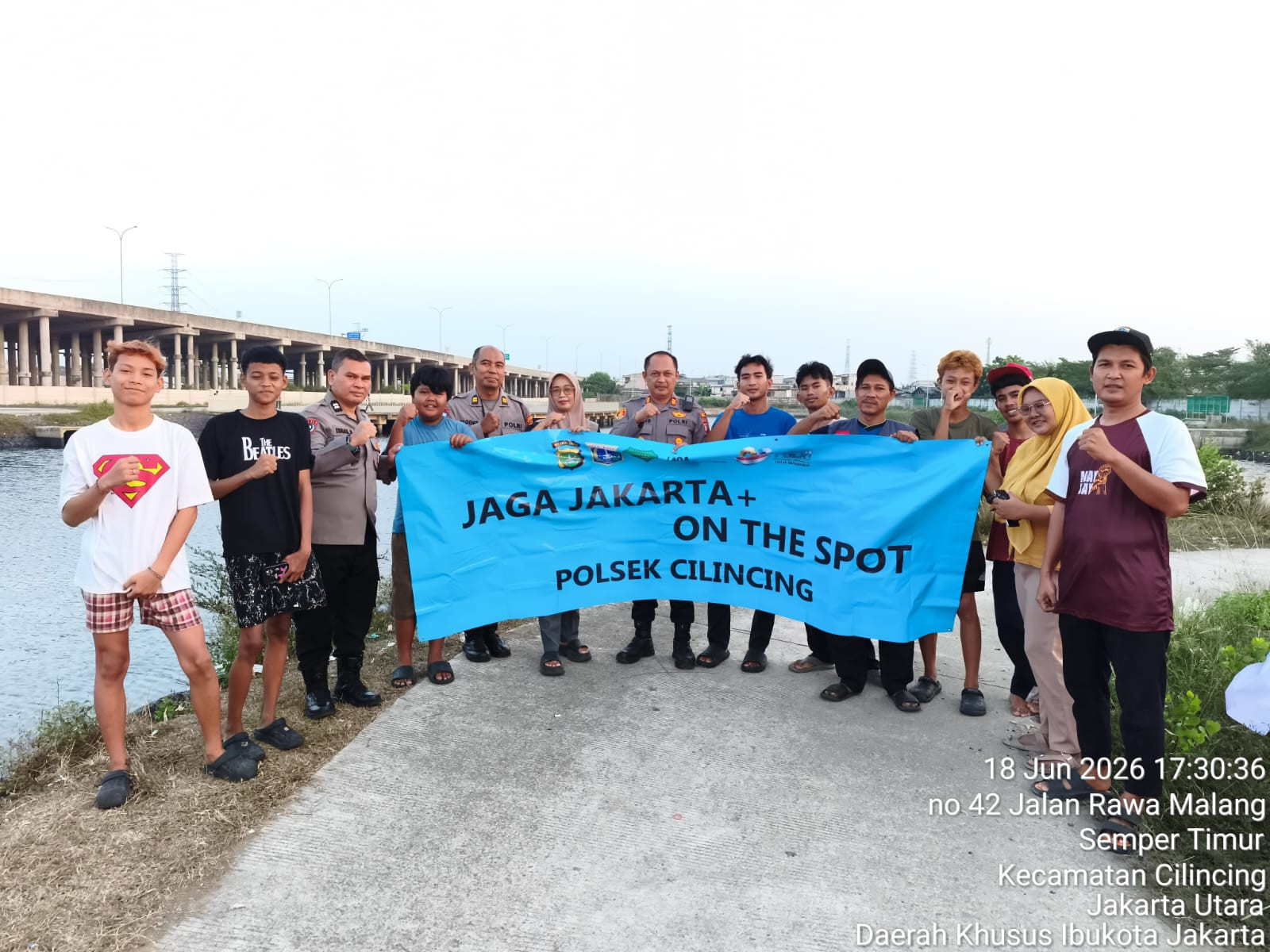 Jaga Jakarta On The Spot, Kapolsek Cilincing Perkuat Peran Keluarga Cegah Kenakalan Remaja