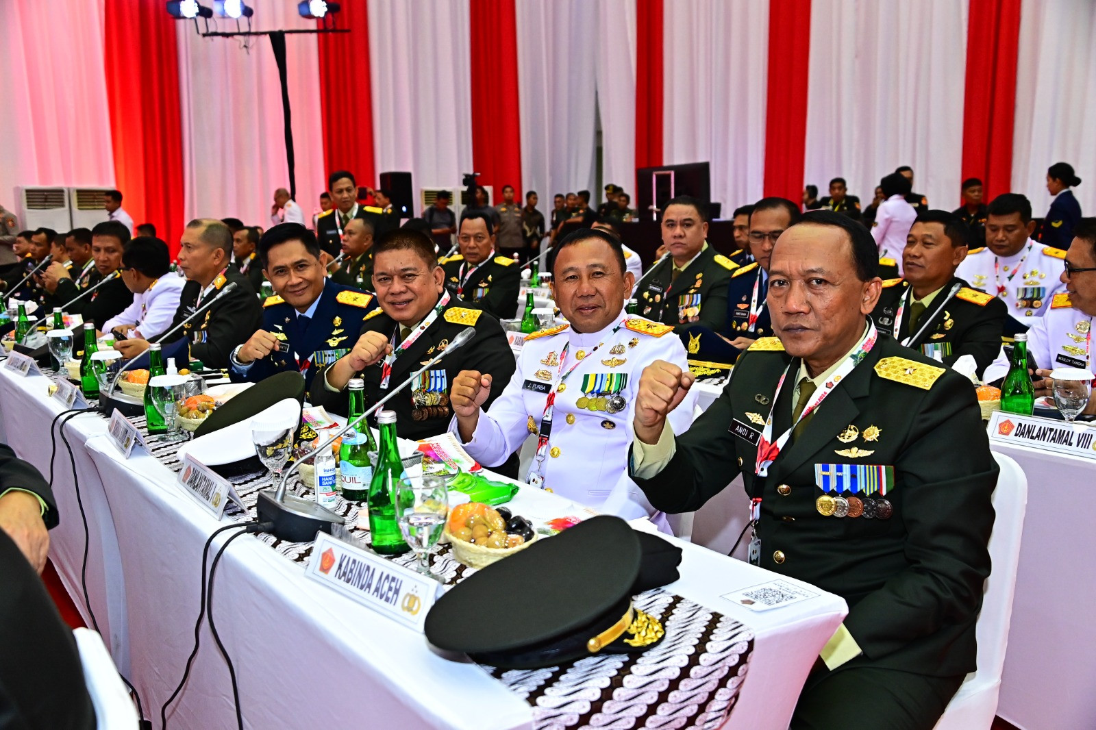 Danlantamal I Hadiri Rapim TNI-POLRI Tahun 2024