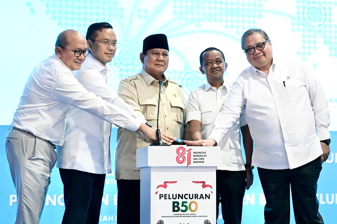 Panglima TNI Hadiri Peluncuran Biodiesel B50, Dukung Penguatan Kemandirian Energi Nasional
