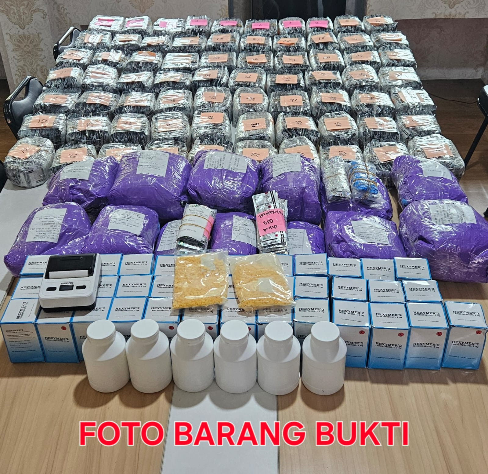 Gudang Obat Keras Ilegal Terbongkar di Tangerang, Polisi Sita 135 Ribu Butir Pil Daftar G