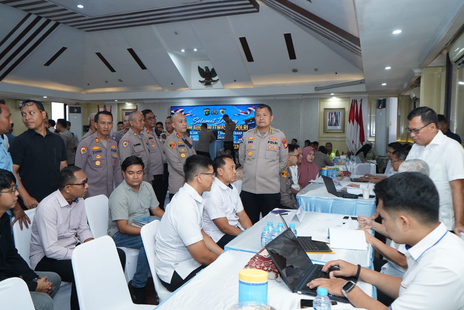 Audit Kinerja Itwasum Polri Tahap II TA 2026 di Polres Metro Jakarta Utara Berjalan Lancar