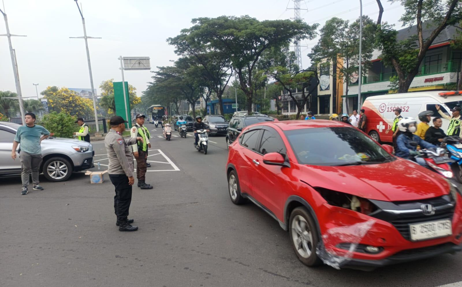 Rayakan HUT Ke-11 Paroki Harapan Indah, 500 Peserta Jalan Sehat Dikawal Ketat Polsek Medan Satria