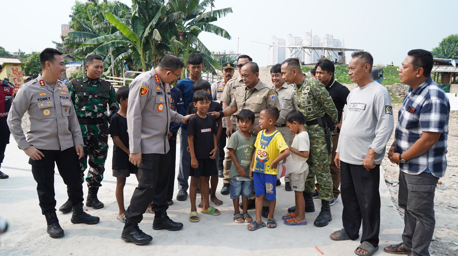 Dandim 0502/JU Hadiri Kegiatan Jaga Jakarta On The Spot di Pademangan