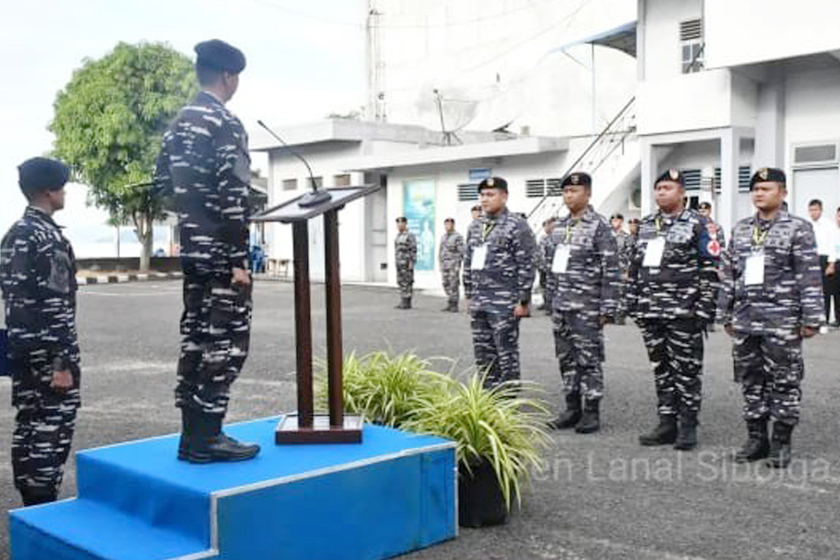 Danlanal Sibolga Tandatangani Pakta Integritas Seleksi Penerimaan Caba dan Cata PK TNI AL Gelombang I TA. 2026 Sub Panda Sibolga